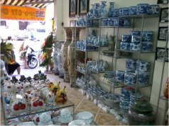 Khai trương cửa hàng giới thiệu và bán sản phẩm gốm sứ cao cấp Bát Tràng, Chu Đậu