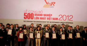 Lễ công bố 500 doanh nghiệp lớn nhất Việt Nam 2012