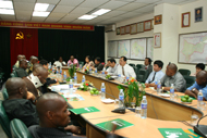 Đoàn doanh nghiệp Nigeria thăm và làm việc tại Tổng Công ty Thương Mại Hà Nội (Hapro)