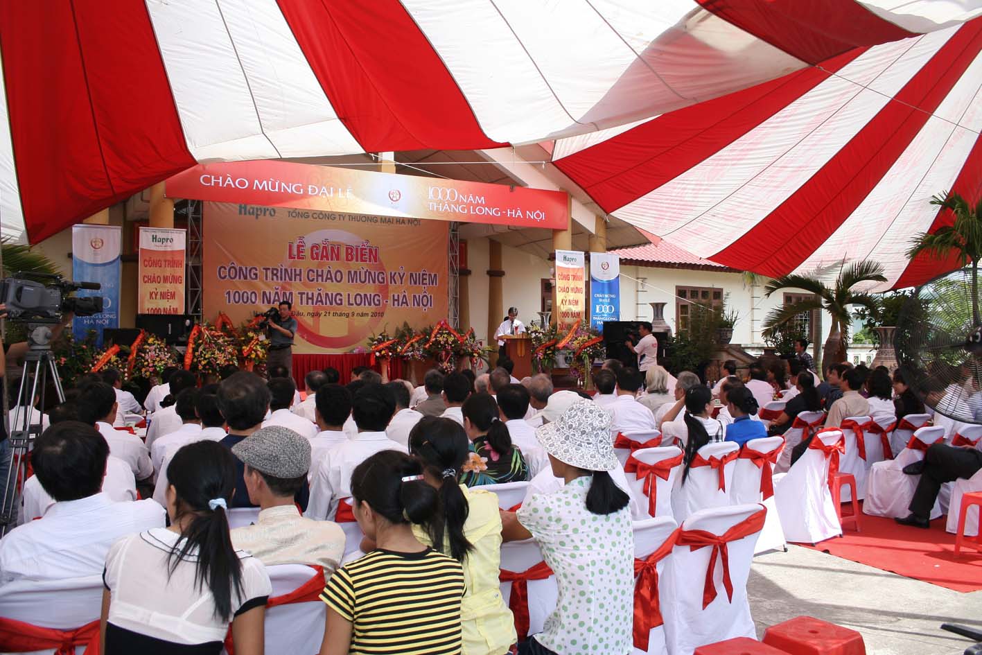 Lễ Gắn Biển Công Trình Chào Mừng Kỷ Niệm 1000 Năm Thăng Long - Hà Nội