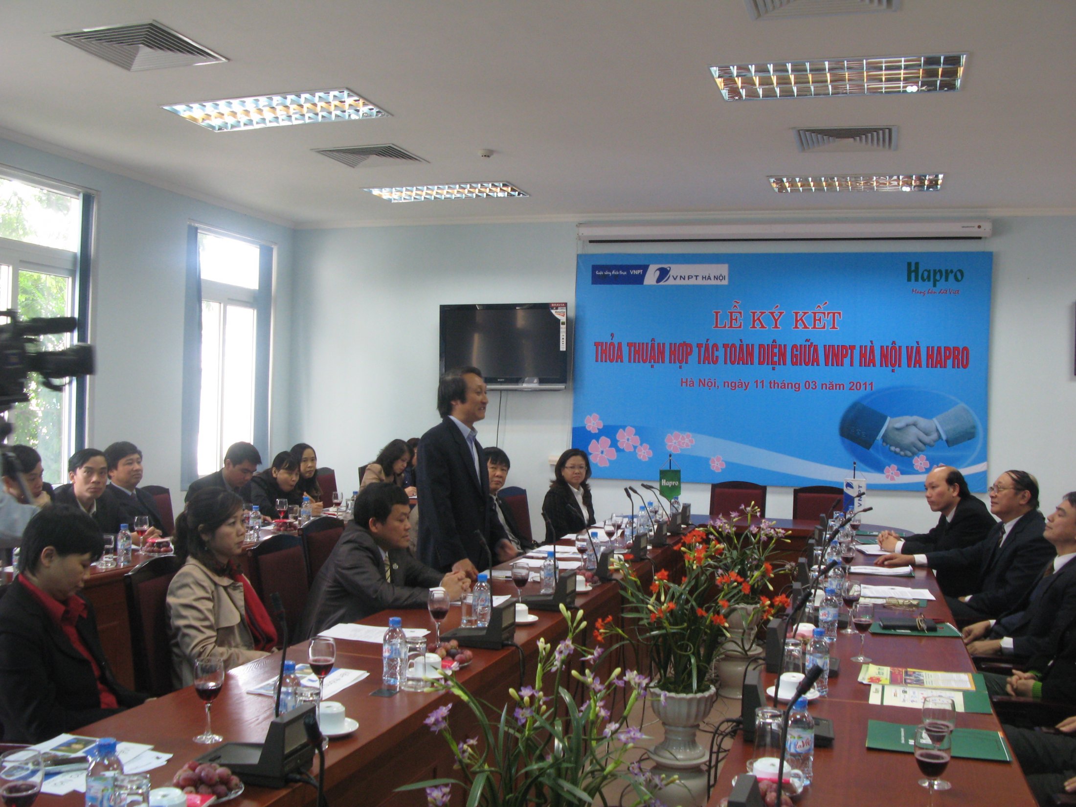 Lễ Ký Kết Thỏa Thuận Hapro - VNPT