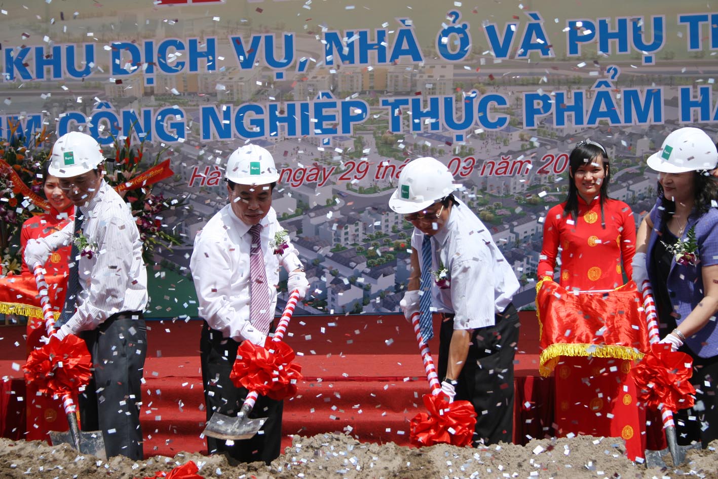 Lễ Khởi Công Khu Dịch Vụ, Nhà ở Và Phụ Trợ Cụm CNTP Hapro