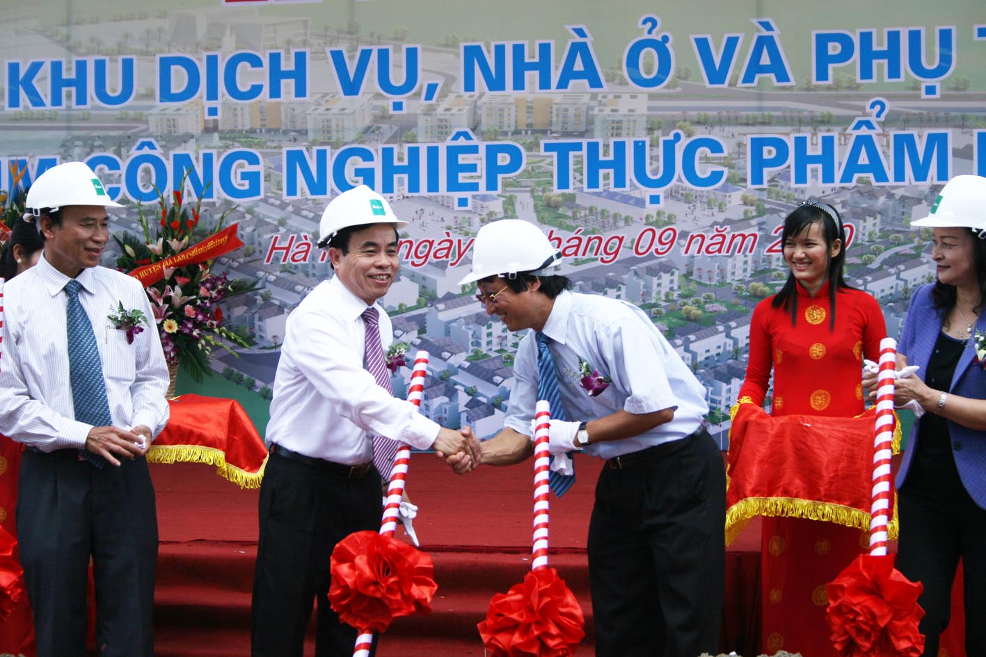 Lễ Khởi Công Khu Dịch Vụ, Nhà ở Và Phụ Trợ Cụm CNTP Hapro