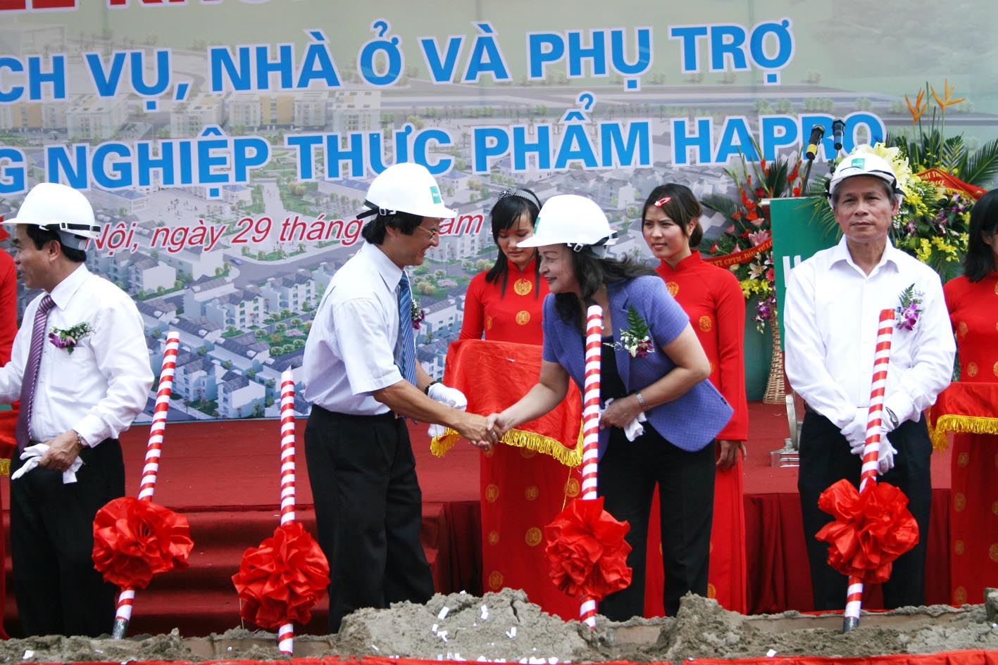 Lễ Khởi Công Khu Dịch Vụ, Nhà ở Và Phụ Trợ Cụm CNTP Hapro