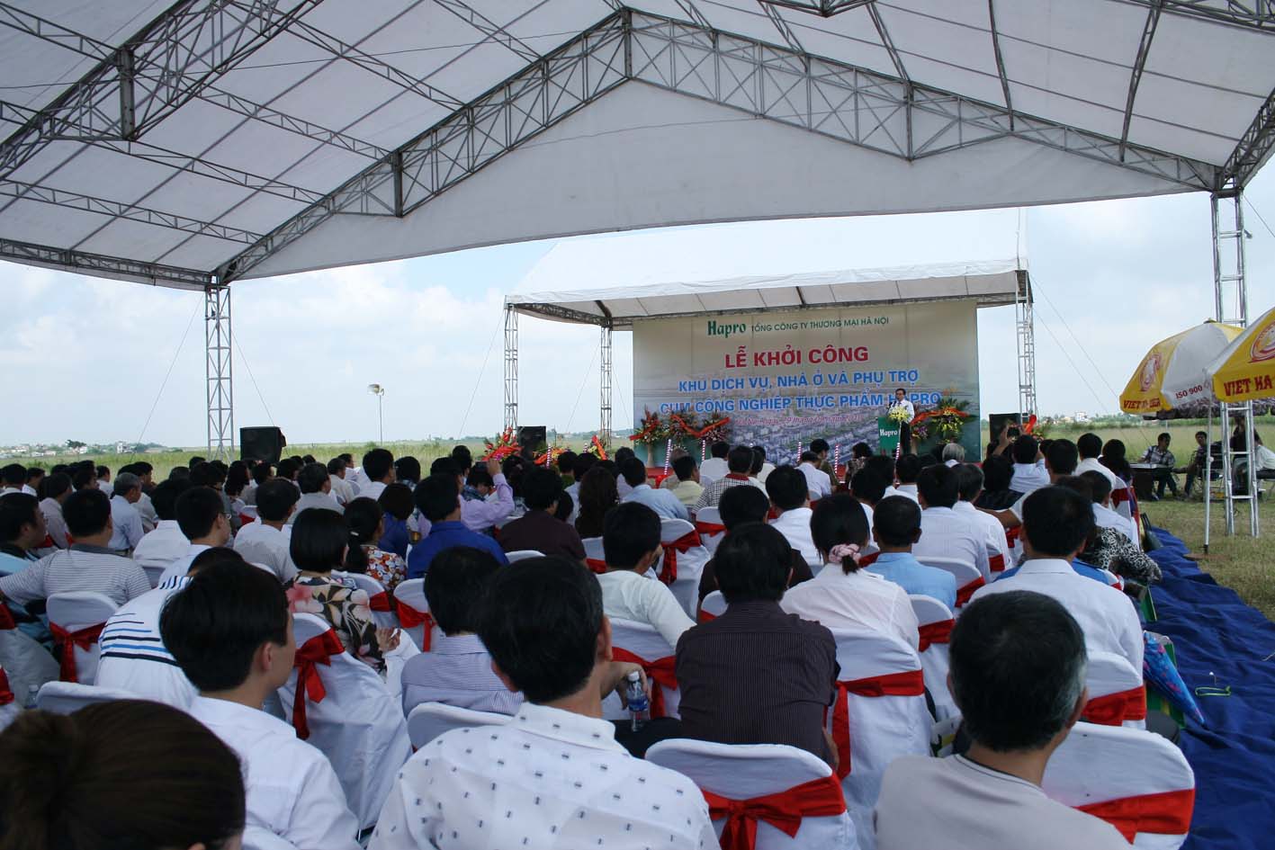 Lễ Khởi Công Khu Dịch Vụ, Nhà ở Và Phụ Trợ Cụm CNTP Hapro