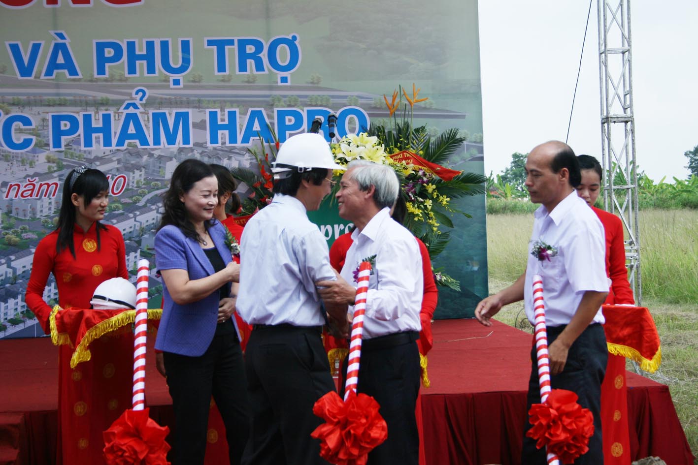 Lễ Khởi Công Khu Dịch Vụ, Nhà ở Và Phụ Trợ Cụm CNTP Hapro