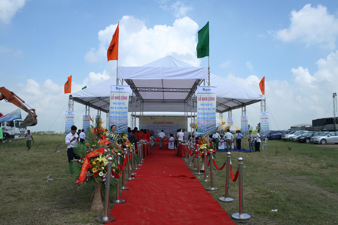 Lễ Khởi Công Khu Dịch Vụ, Nhà ở Và Phụ Trợ Cụm CNTP Hapro