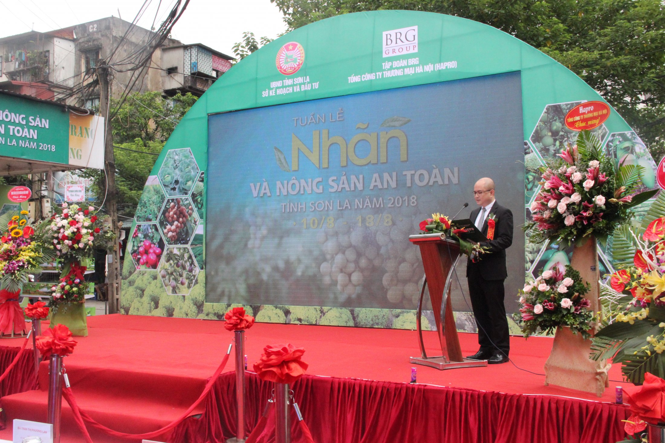 Ông Đinh Tiến Thành - Phó Tổng Giám đốc Hapro Phát Biểu