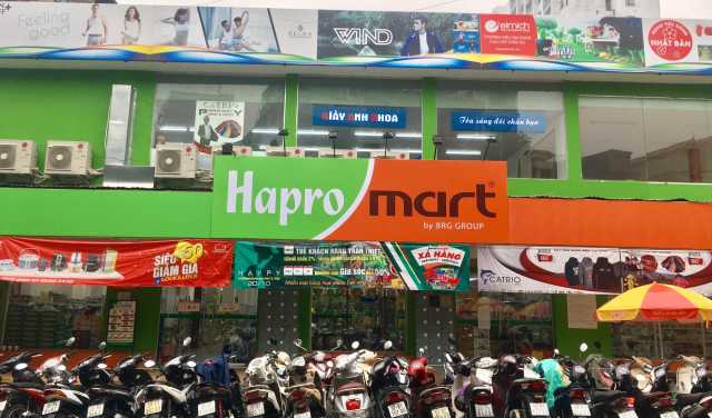 Hệ thống siêu thị Hapromart được chuẩn hóa đồng bộ hoạt động theo mô hình Home&Food