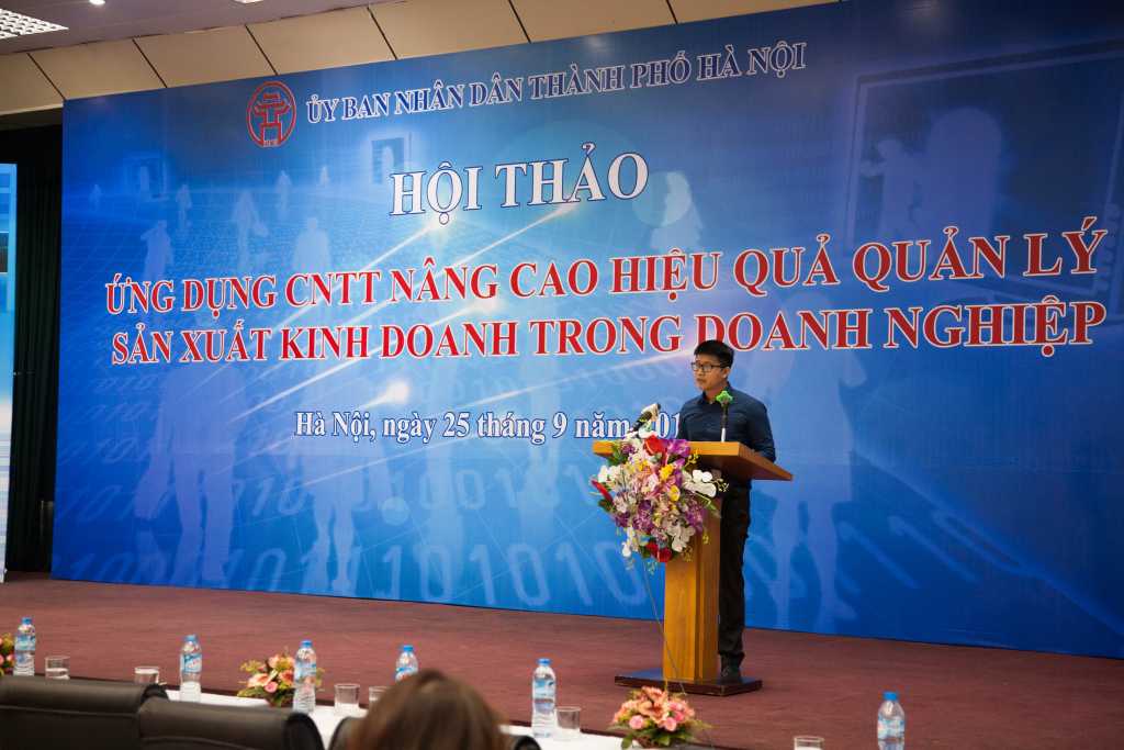 Ông Bùi Minh Tuấn, GĐ Công ty CP Thông tin Hapro 