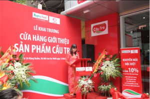 Khai trương cửa hàng Haprofood giới thiệu sản phẩm cầu tre