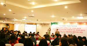 Hội nghị trực tuyến tổng kết công tác đảng, công tác chuyên môn, công tác công đoàn năm 2012; Phương hướng, nhiệm vụ năm 2013 của Tổng công ty Thương mại Hà nội