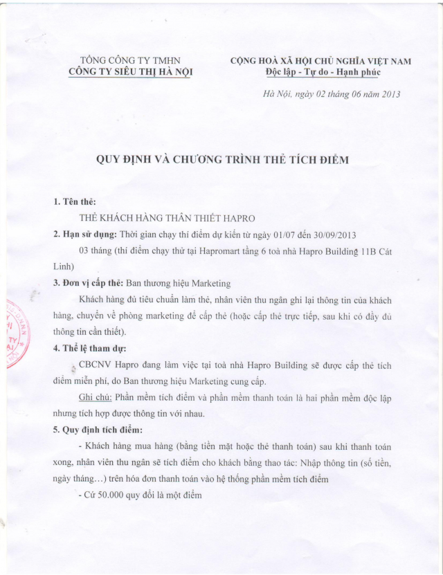 Chương trình Khuyến Mại của Siêu Thị