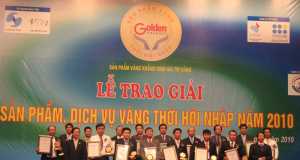 Mì KUKSU đón nhận danh hiệu “Sản phẩm vàng thời hội nhập năm 2010”